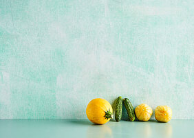 Cucumbers and summer squash