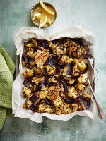 Z'ataar-roasted cauliflower