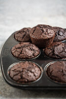 Vegan chocolate muffins