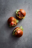 Japanese kaki fry oysters with wasabi cream