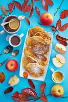Small apple pancakes
