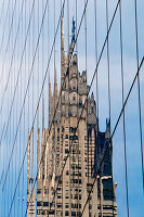 Spiegelung des Chrysler Buildings,; Murray Hill, Manhattan, New York, Usa