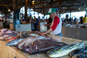 Fischmarkt, Manta, Manabi, Ecuador, Südamerika
