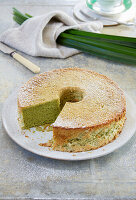 Pandan chiffon cake, South East Asia