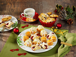 Fruity Christmas biscuits