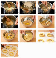 Step-by-step instructions for spritz cakes