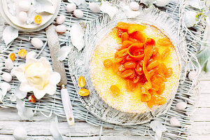 Tangelo Tart WITH CANDIED CUMQUATS Image