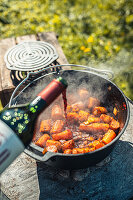 Beef stew with cross rib and root vegetables