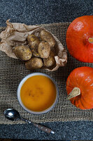 Fasten-Kürbissuppe mit Curry