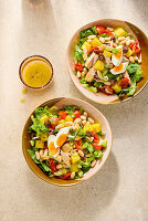 Nizza-Salat mit weißen Bohnen