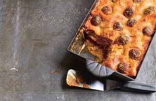 Lasagne di Carnevale Napoletana - Lasagne mit Hackbällchen