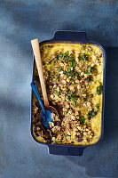 Reis-Okra-Bobotie mit Tamarinde