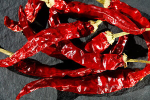 Getrocknete Chilischoten
