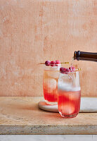 Cranberry-Ingwer-Mimosa