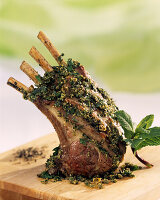 lamb chops with herbs
