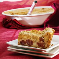 Bettelman (Alsatian bread bake with cherries)