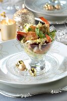 Meeresfrüchtesalat zu Weihnachten