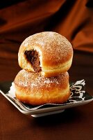 Doughnuts with chocolate filling