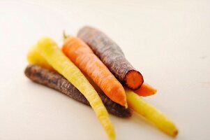 Verschiedene Sorten Karotten