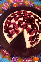 Raspberry cheesecake