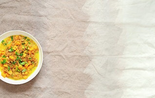 Orange and pumpkin risotto