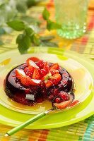 Summer fruit jelly