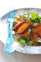 Roasted Carrots With Olive Oil And Chervil