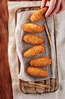 Kroketten mit iberischem Schinken