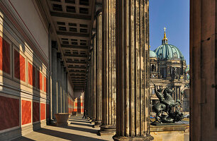 Old Museum, Berlin Cathedral in background, Berlin, Germany