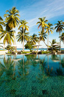Main swimming pool at Park Hyatt Maldives Hadahaa, Gaafu Alifu Atoll, North Huvadhoo Atoll, Maldives