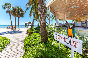 Impression im Gourmet Restaurant The Strip House, Reach Resort, Key West, Florida Keys, USA