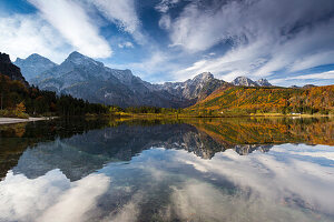 Almsee im Almtal, Totes Gebirge, Salzkammergut, Oberösterreich, Österreich, Europa