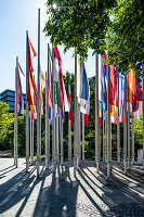 Europäisches Patentamt, Bob-van-Benthem-Platz München, Bayern, Deutschland