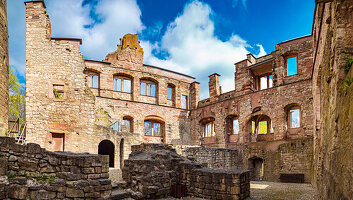 Oberschloss Kranichfeld, Thüringen, Deutschland