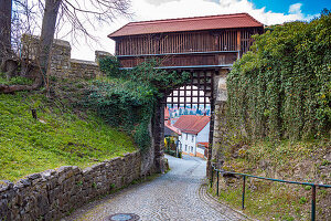 Niederburg Kranichfeld, Thüringen, Deutschland