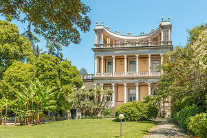 Villa Giulia in Pallanza am Lago Maggiore, Piemont, Italien 