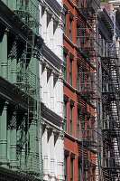 Greene Street, Cast Iron District SOHO, Manhattan, New York, New York, USA