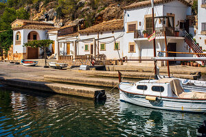 In the port of the fishing village of Cala Figuera, Mallorca, Spain