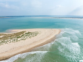 Pointe du Bance in Havre de St Germain sur Ay Bay, Cotentin Peninsula, Normandy