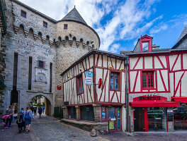 Unterwegs in Vannes, Morbihan, Bretagne, Frankreich, Europa