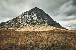 Buachaille Etive Mòr, Mountain, Glen Coe. landscape in autumn, Highlands, Scotland, United Kingdom