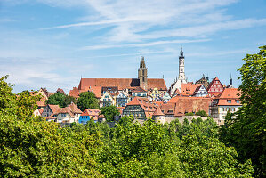 Rothenburg ob der Tauber, Mittelfranken, Bayern, Deutschland