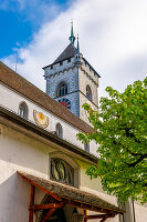 St. Johann Reformed Church in Schaffhausen, Switzerland.