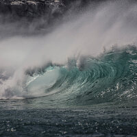  Powerful wave, Fuerteventura, Spain 