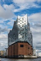Elbphilharmonie, Architekten Herzog & De Meuron, Hafencity, Hamburg, Deutschland