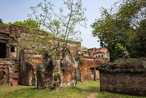  Archaeological building ruins of Panam Nagar, one of the earliest cities in the country, Dhaka, Dhaka, Bangladesh 