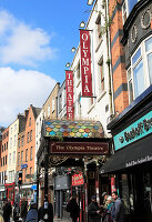Das Olympia Theatre im Stadtzentrum von Dublin, Irland, Republik Irland, eröffnet 1879