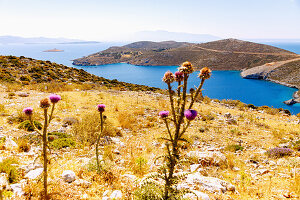  Bay of Akti (Akti Bay, Ormos Akti) on the island of Kalymnos (Kalimnos) in Greece 