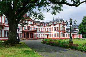 Schloss Philippsruhe und Schlosspark in Hanau, Hessen, Deutschland