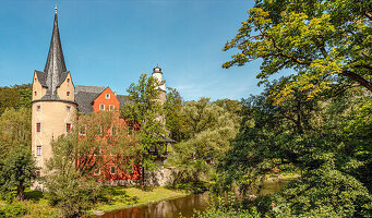 Museum Burg Stein in Hartenstein, Zwickau, Sachsen, Deutschland